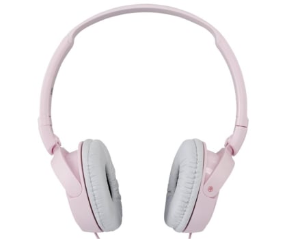 Słuchawki przewodowe Sony MDR-ZX110 Różowe